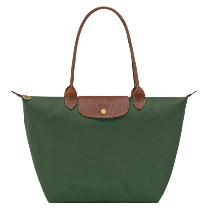 Longchamp Le Pliage Original L Tote Bag – British Green vip time amman jordan